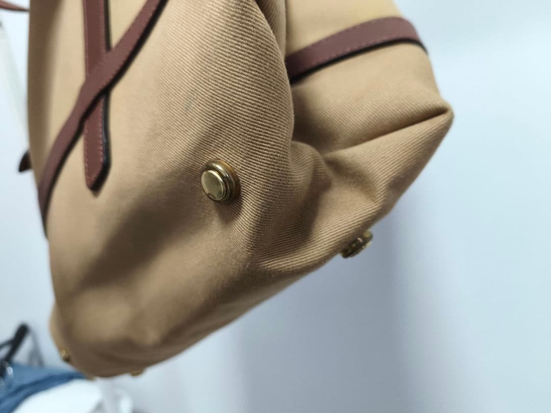 新品！CROOTS サムブラウントートバッグ ベージュ 英国製(定価65000)