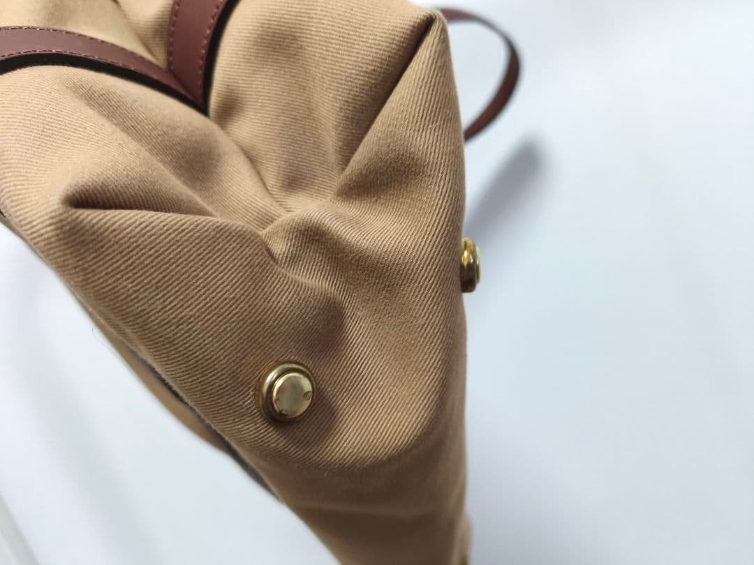 新品！CROOTS サムブラウントートバッグ ベージュ 英国製(定価65000)