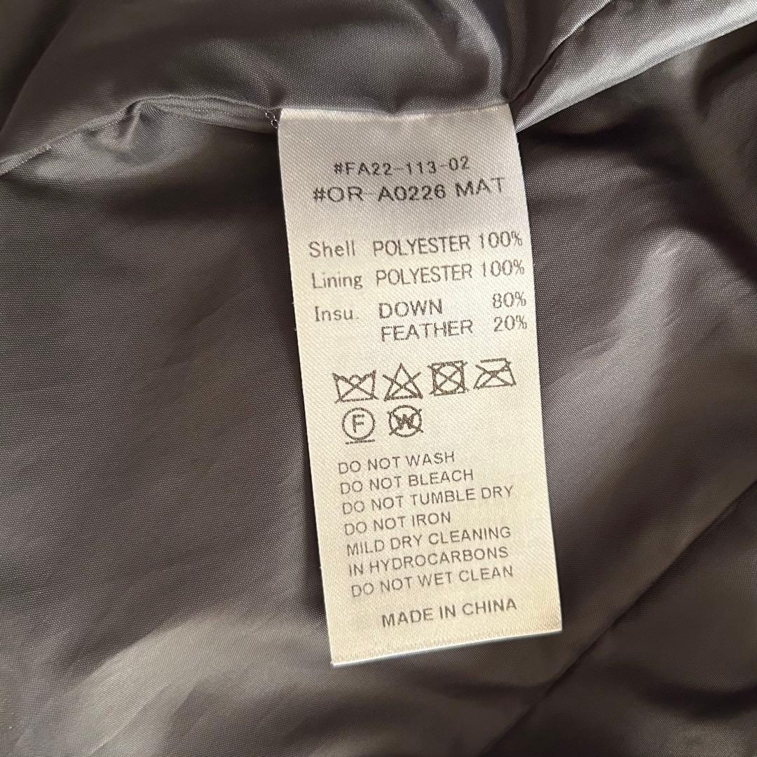 ORCIVAL フードつきダウンジャケット