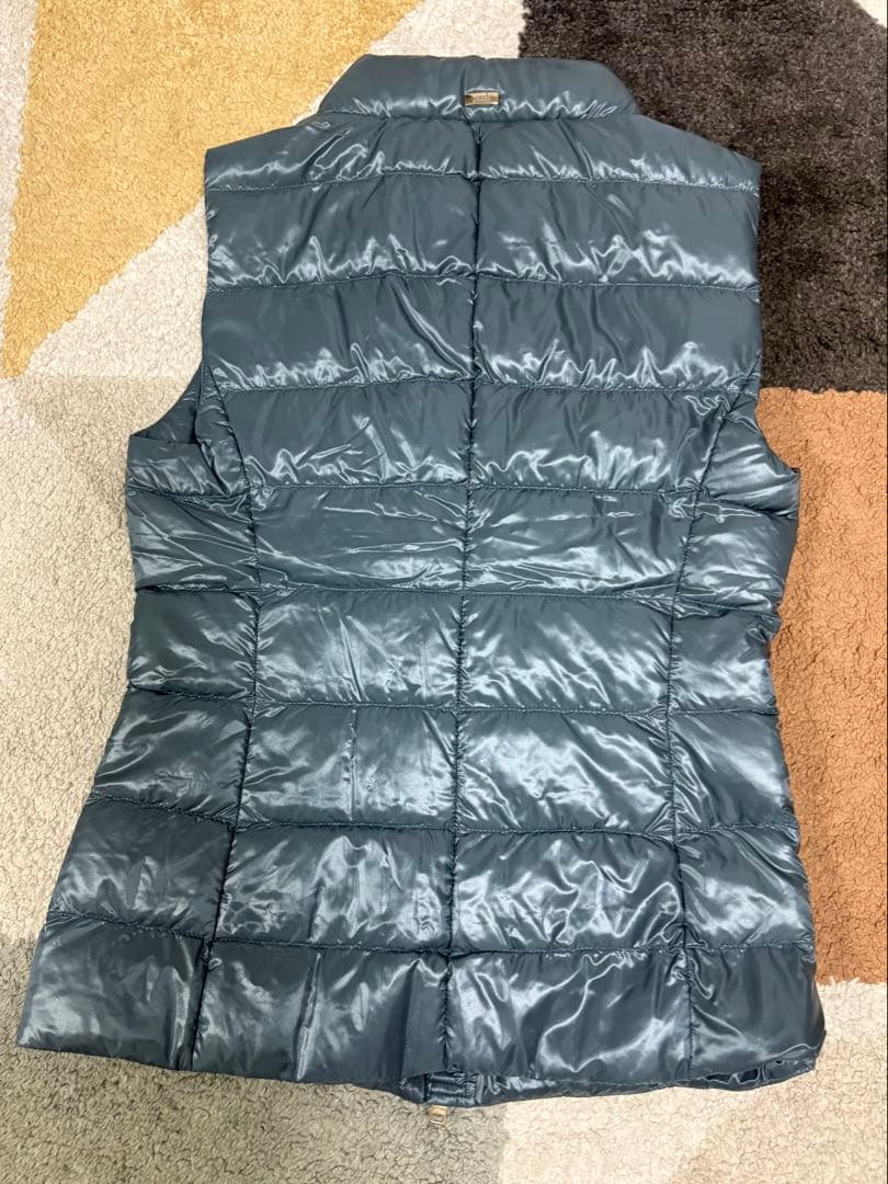 HERNO ヘルノ　ダウンベスト　ブルーグレー　40