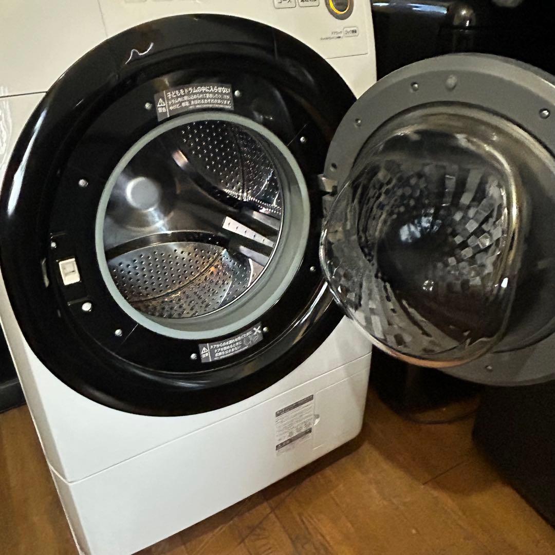 SHARP ドラム式洗濯機 ES-S7E-WR