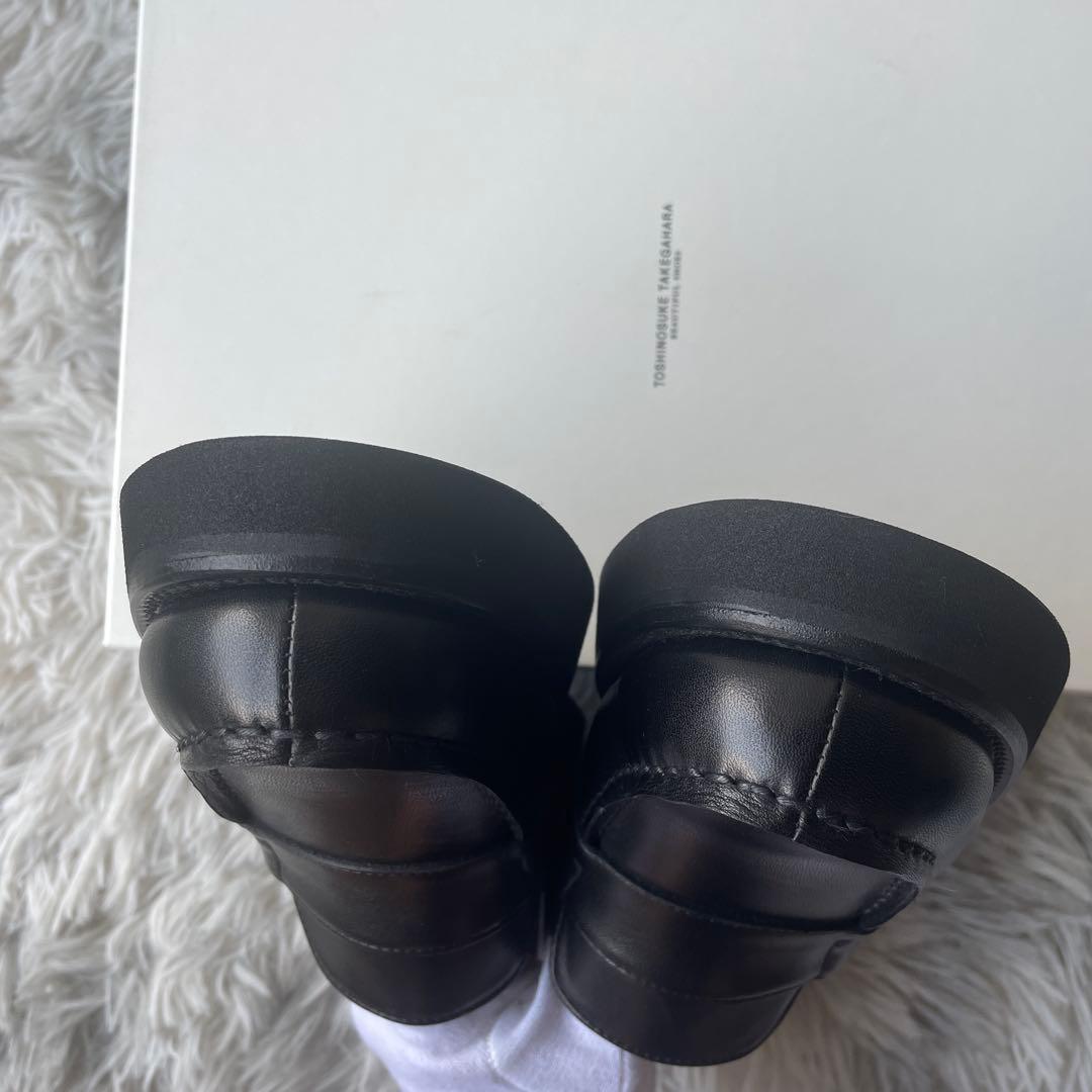 【未使用レベル】ビューティフルシューズ ローファー 23.5 ブラック