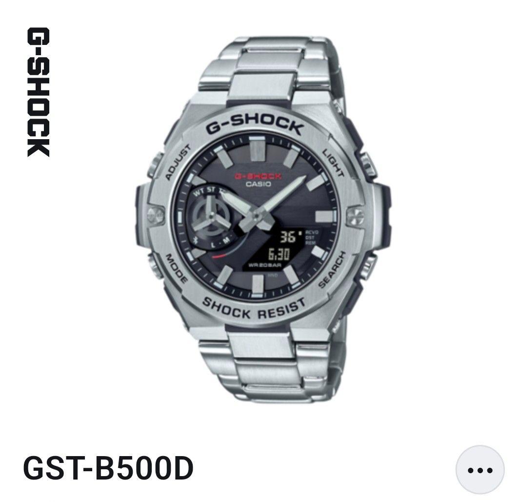 CASIO G-SHOCK GST-B500D-1A1JFタフソーラー