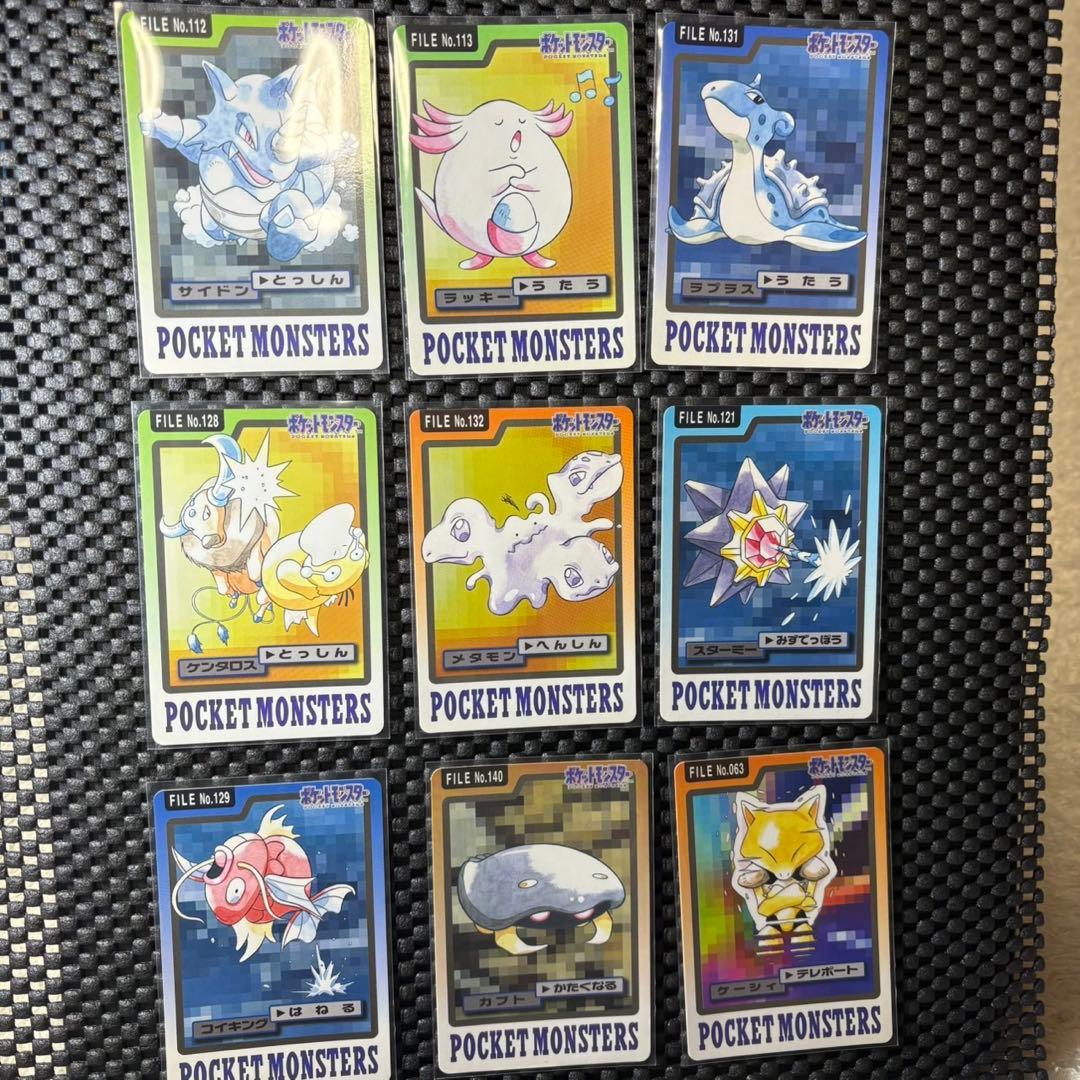 ポケモン　カードダス　大量まとめ売り　被りなし　システムファイル付き