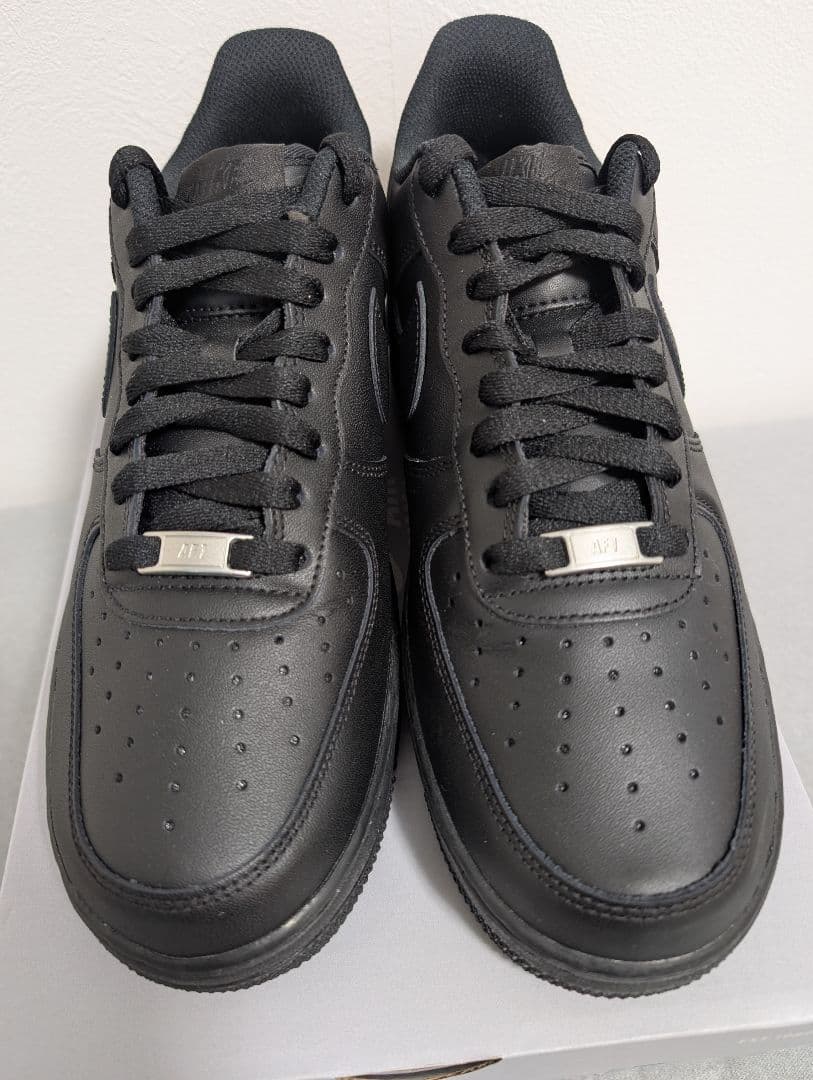 NIKE エアフォース1 メンズ ブラック 28cm