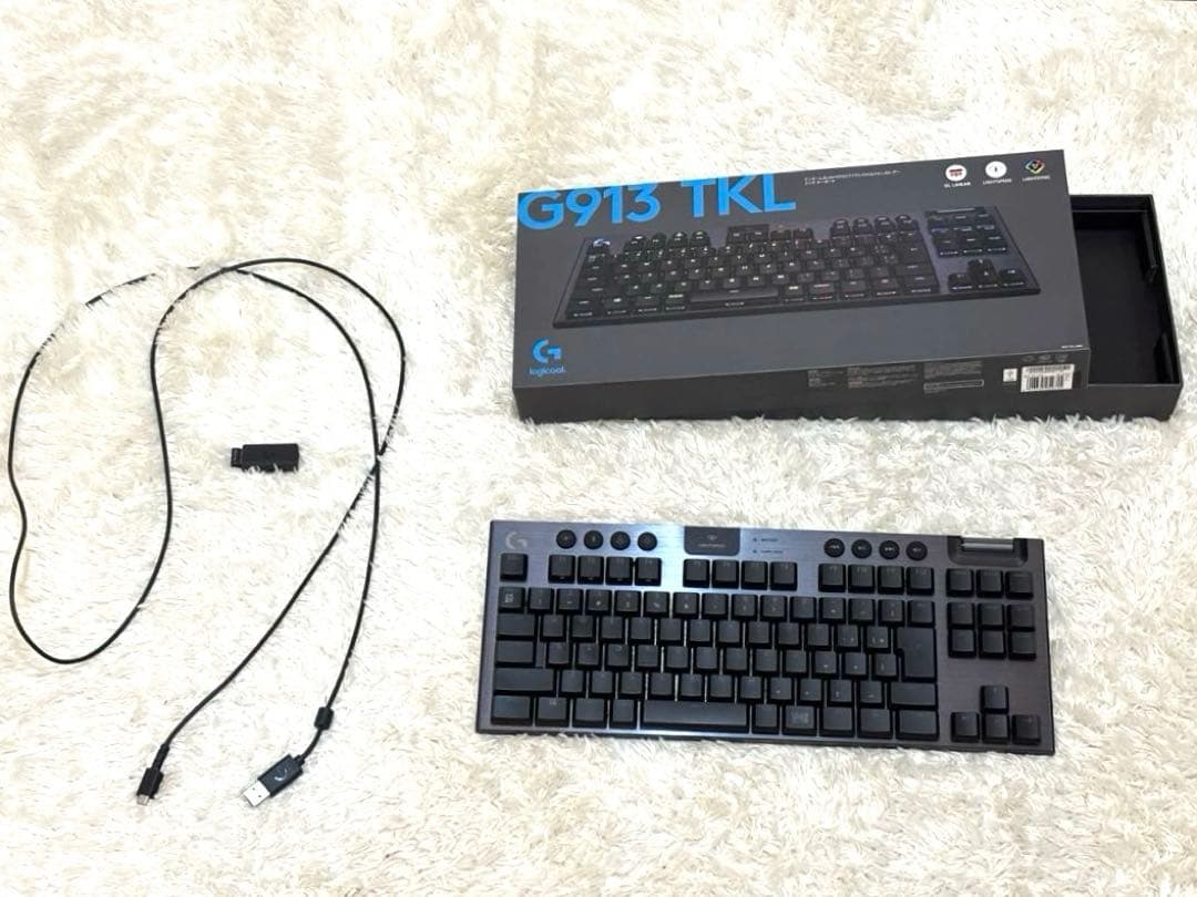 Logicool G913-TKL リニア/ブラック ゲーミングキーボード