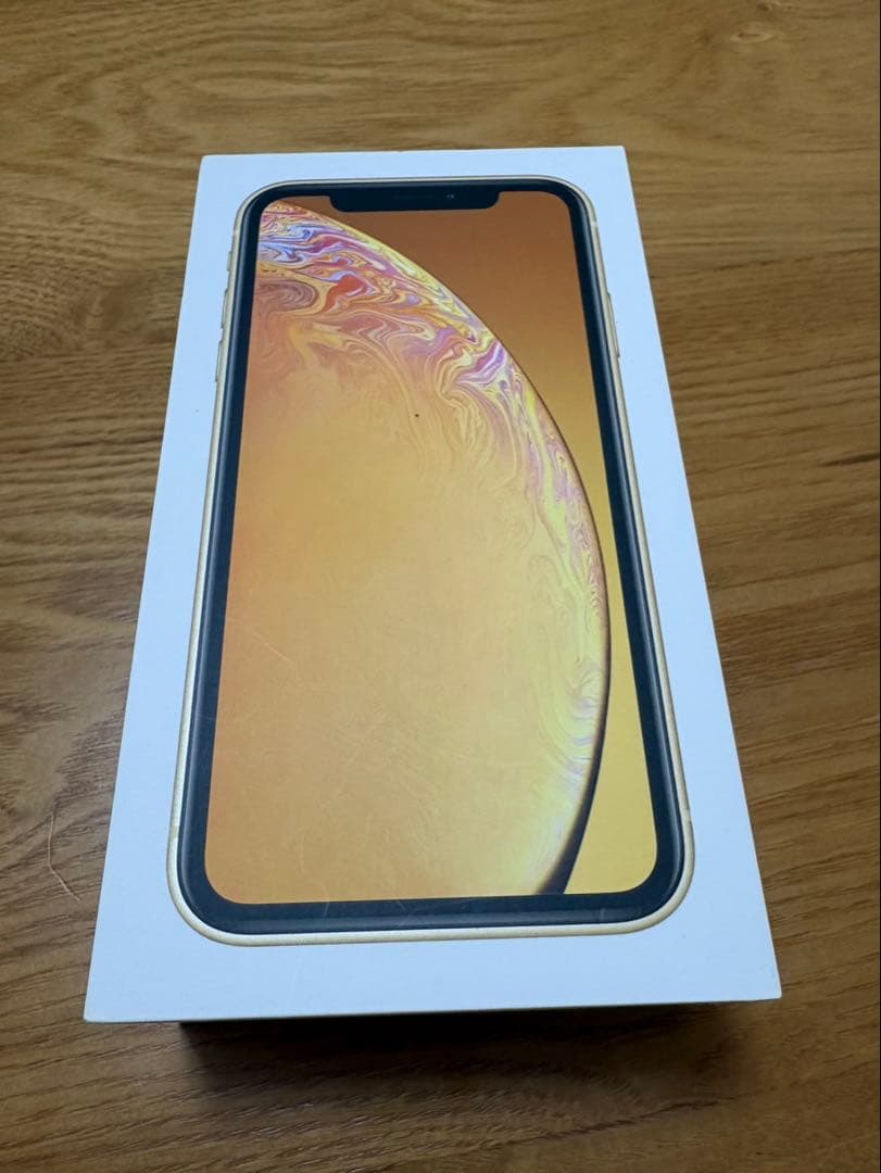 iPhone XR 128GB イエロー　SIMフリー　付属品全て揃ってます！