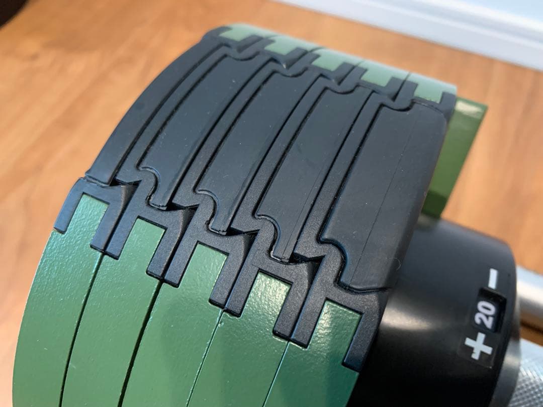 NUOBELL FLEXBELL 20kg 2kg刻み アーミーグリーン