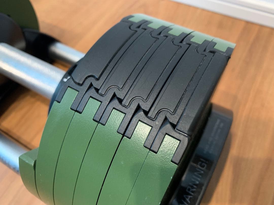 NUOBELL FLEXBELL 20kg 2kg刻み アーミーグリーン