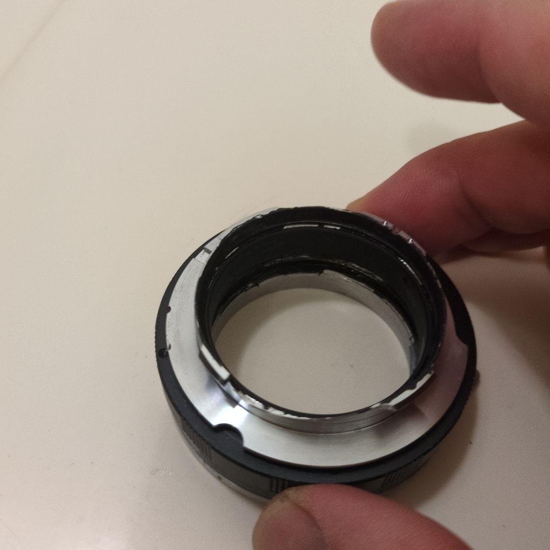 MAMIYA SEKOR F.C. 1.7/58 +特製Leica Mアダプター