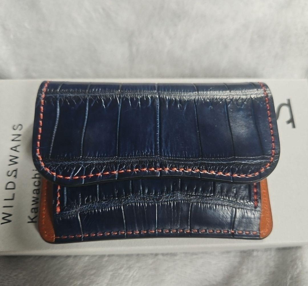 た*み様 ワイルドスワンズ タング 藍染クロコ