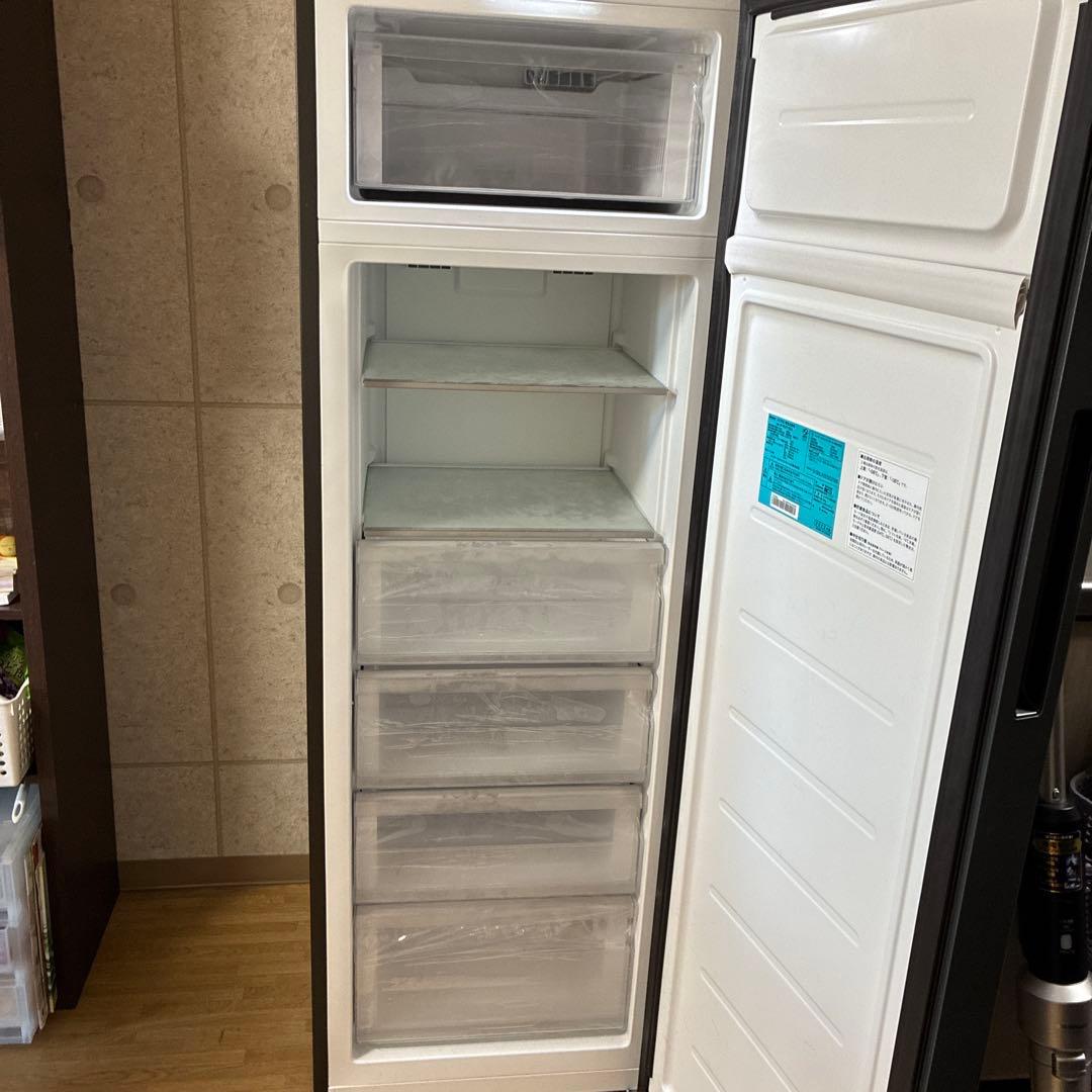 超美品 ハイアール168L前開き式冷凍庫 温度設定機能つき