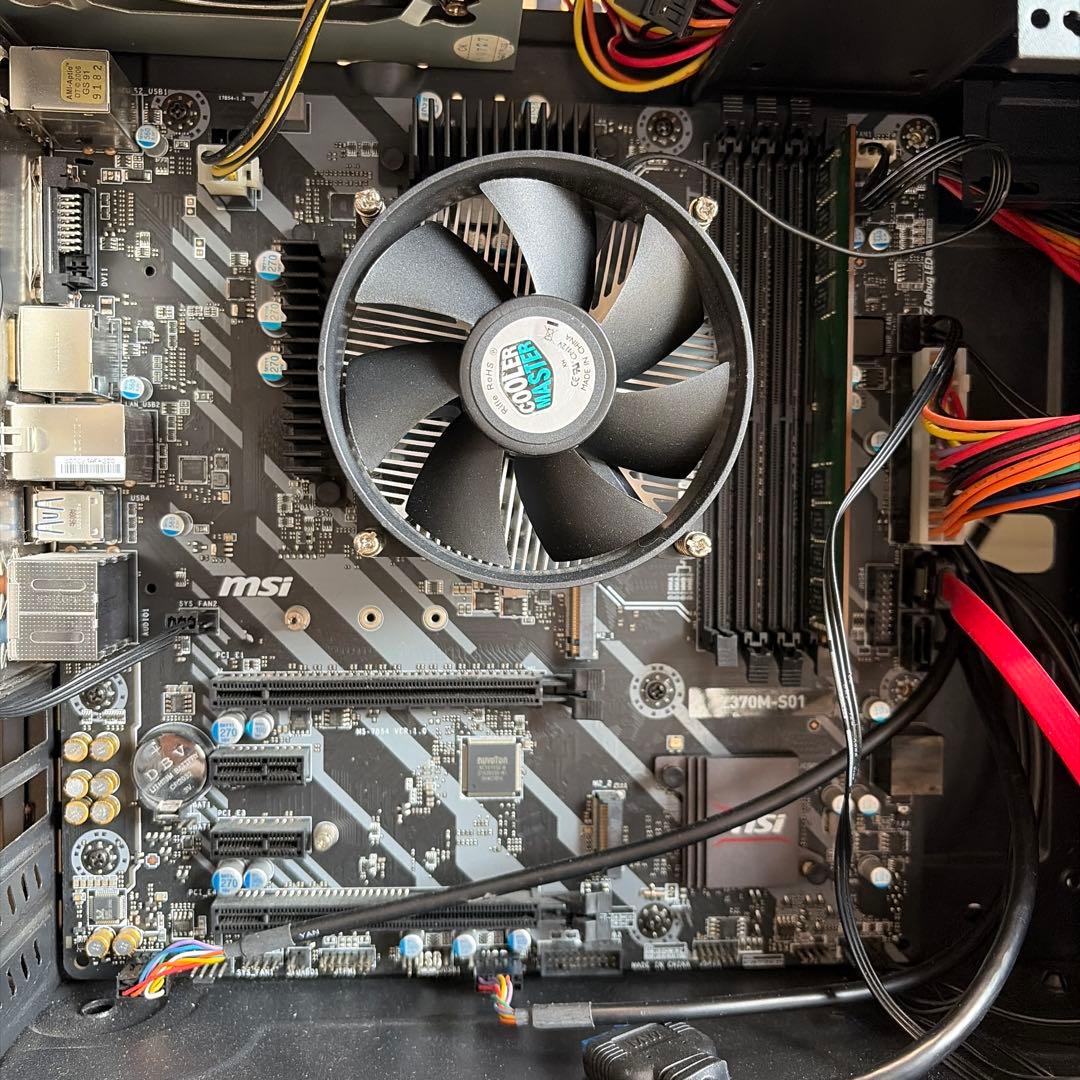 MSI z370m-s01 ＋8GB＋1TB HDD win11 ジャンク