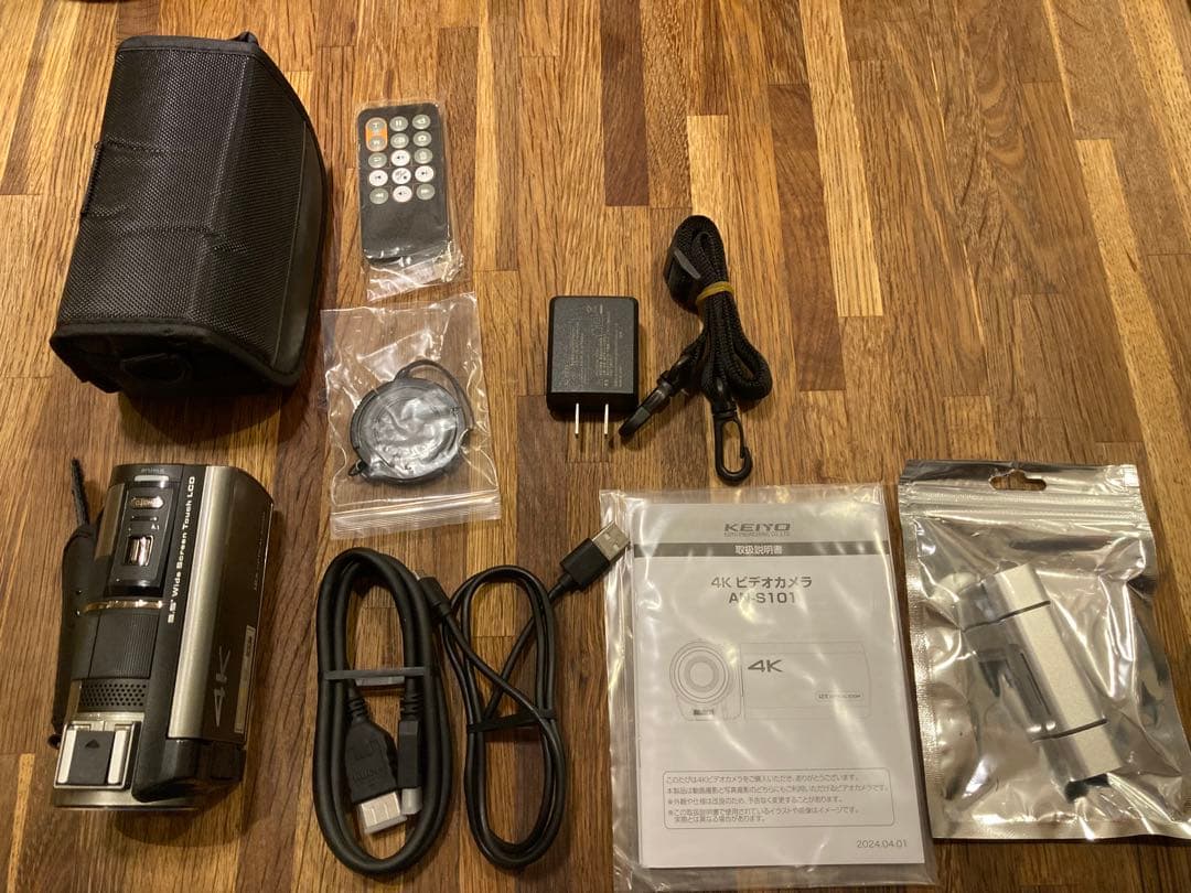 e*s様 KEIYO AN-S101 4Kビデオカメラ 12倍光学ズーム