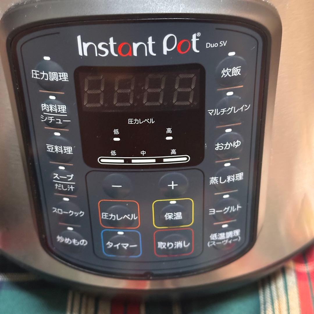 Instant Pot DUO SV 60 圧力鍋 インスタントポット