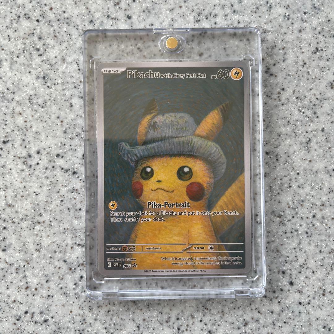 ポケモンカードゲーム Pikachu with Grey Felt Hat