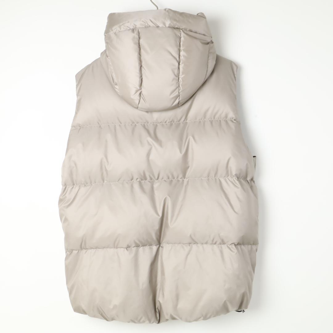 593 新品 今季 23区 ダウンベスト ダウンフーデット ベスト 38
