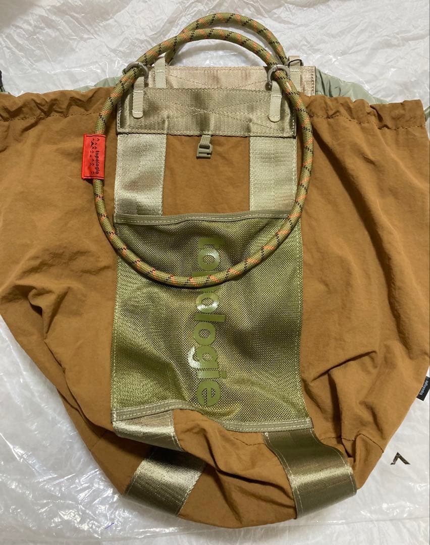 トポロジーtopologie サミットトートバッグストラップ付き