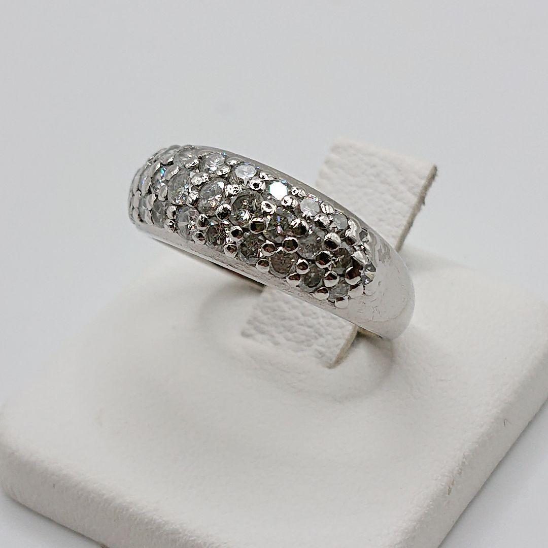 リリコ様1カラット パヴェリング 天然ダイヤモンドリング アンティークPt900