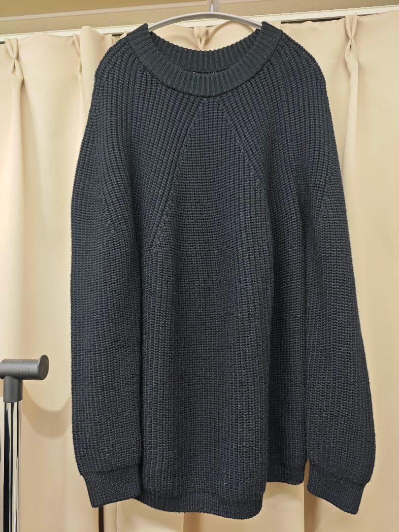 【BATONER/バトナー】 シグネチャーニット　クルーネック　3