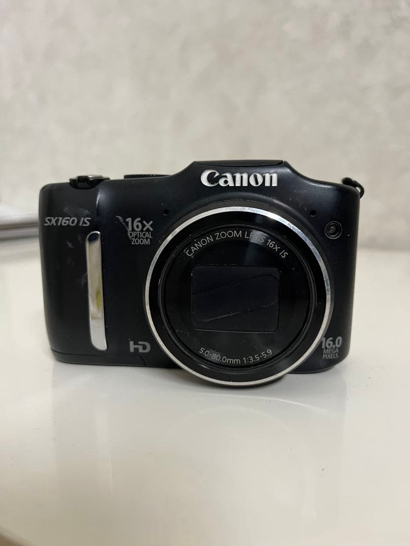 【完動品】Canon SX160 IS コンパクトデジタルカメラ　動作確認済み