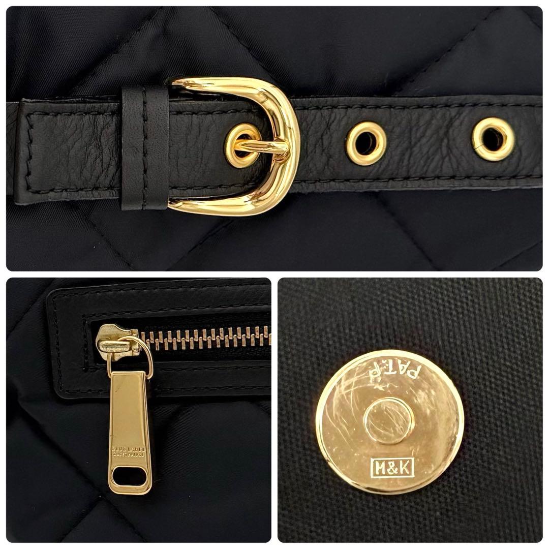 未使用級 ブルーレーベル クレストブリッジ リュック レザー × ナイロン