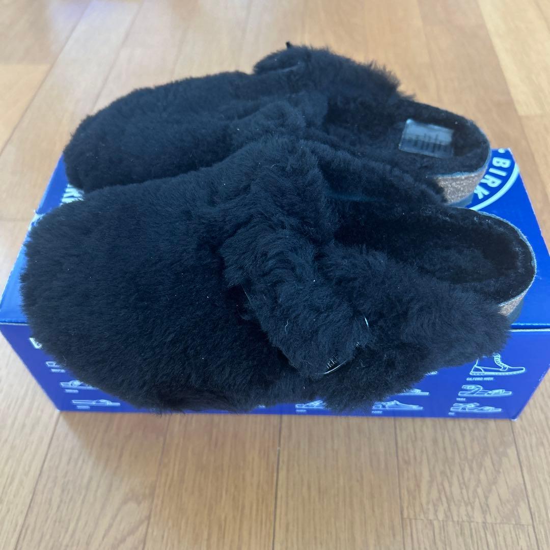 正規品　新品　BIRKENSTOCK ボストン　ビッグバックル　テディ　36