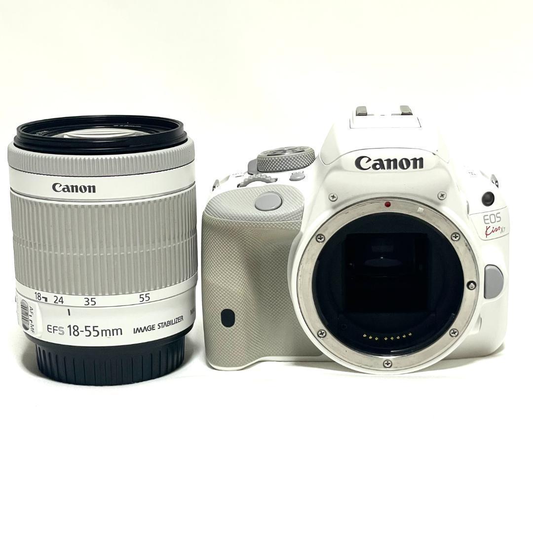 大人気のホワイト❣️ Canon EOS Kiss X7 手ブレ補正レンズ付属