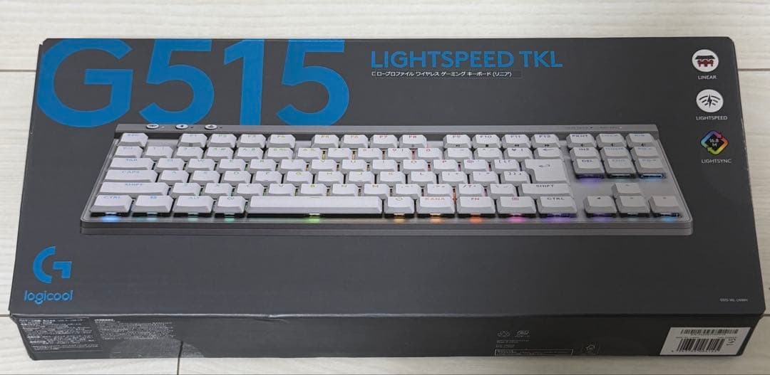 Logicool G515 LIGHTSPEED リニアスイッチ　美品
