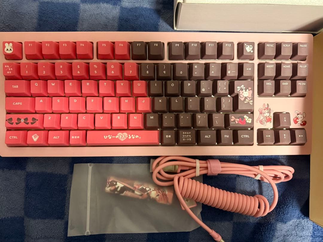 ぶいすぽっ！ VSPO! GEAR ゲーミングキーボード 橘ひなの