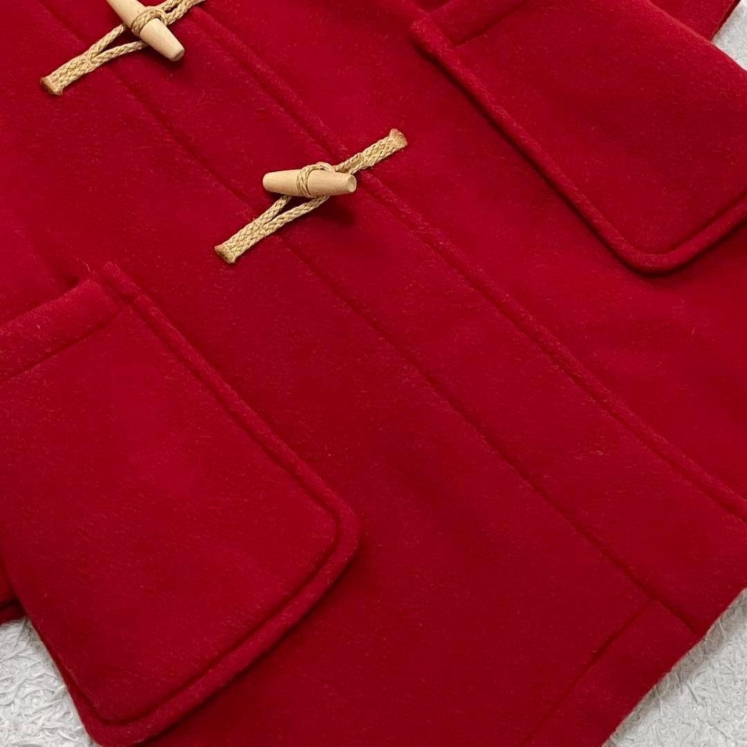 極美品✨マーガレットハウエル ダッフルコート 英国製 木製トグル レッド 赤