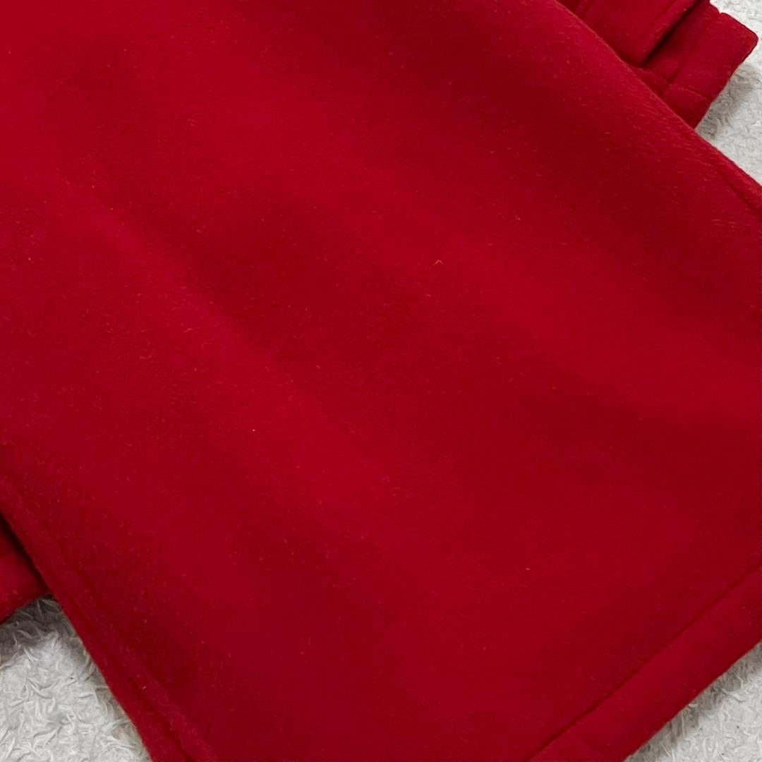 極美品✨マーガレットハウエル ダッフルコート 英国製 木製トグル レッド 赤
