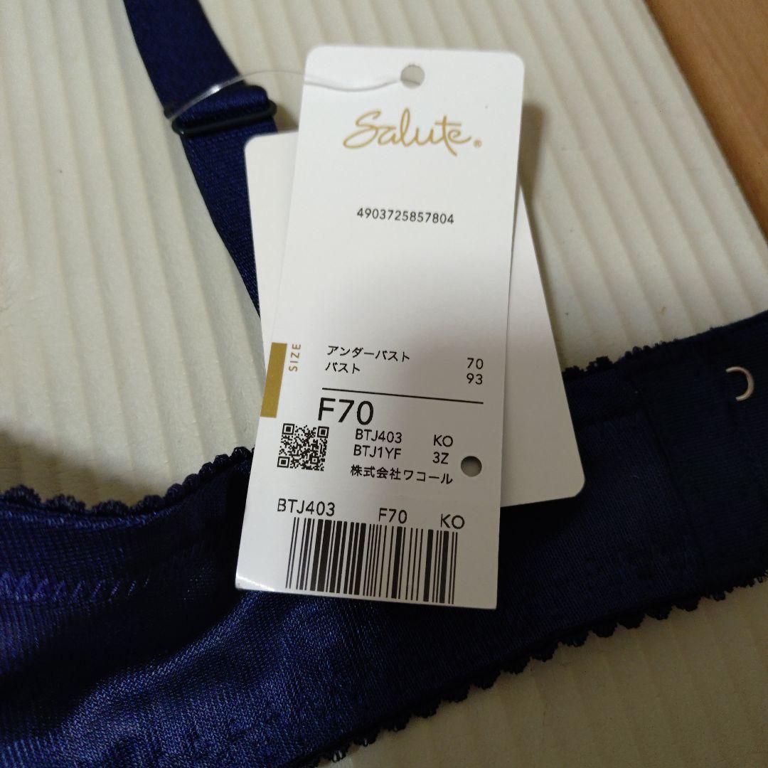 サルート　salute ブラジャーショーツセット　03g F70 M