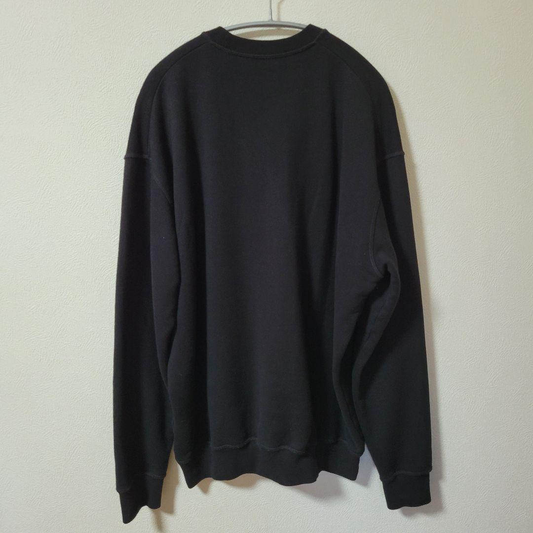 美品・DSQUARED2 ブラック スウェット トレーナー