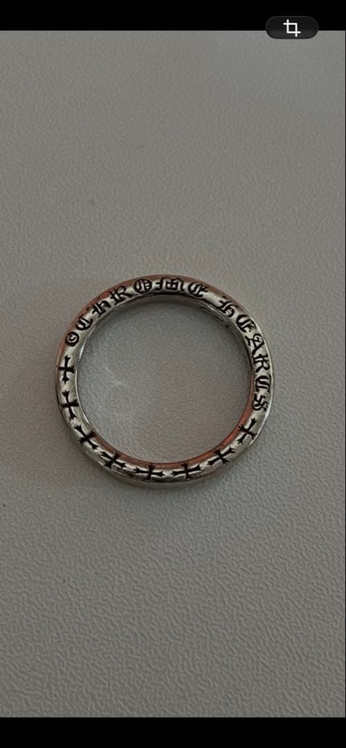 【美品】クロムハーツ スペーサーリング（3mm） サイズ17号　正規品