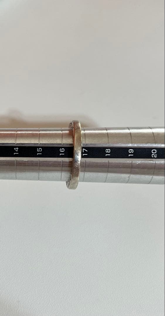 【美品】クロムハーツ スペーサーリング（3mm） サイズ17号　正規品