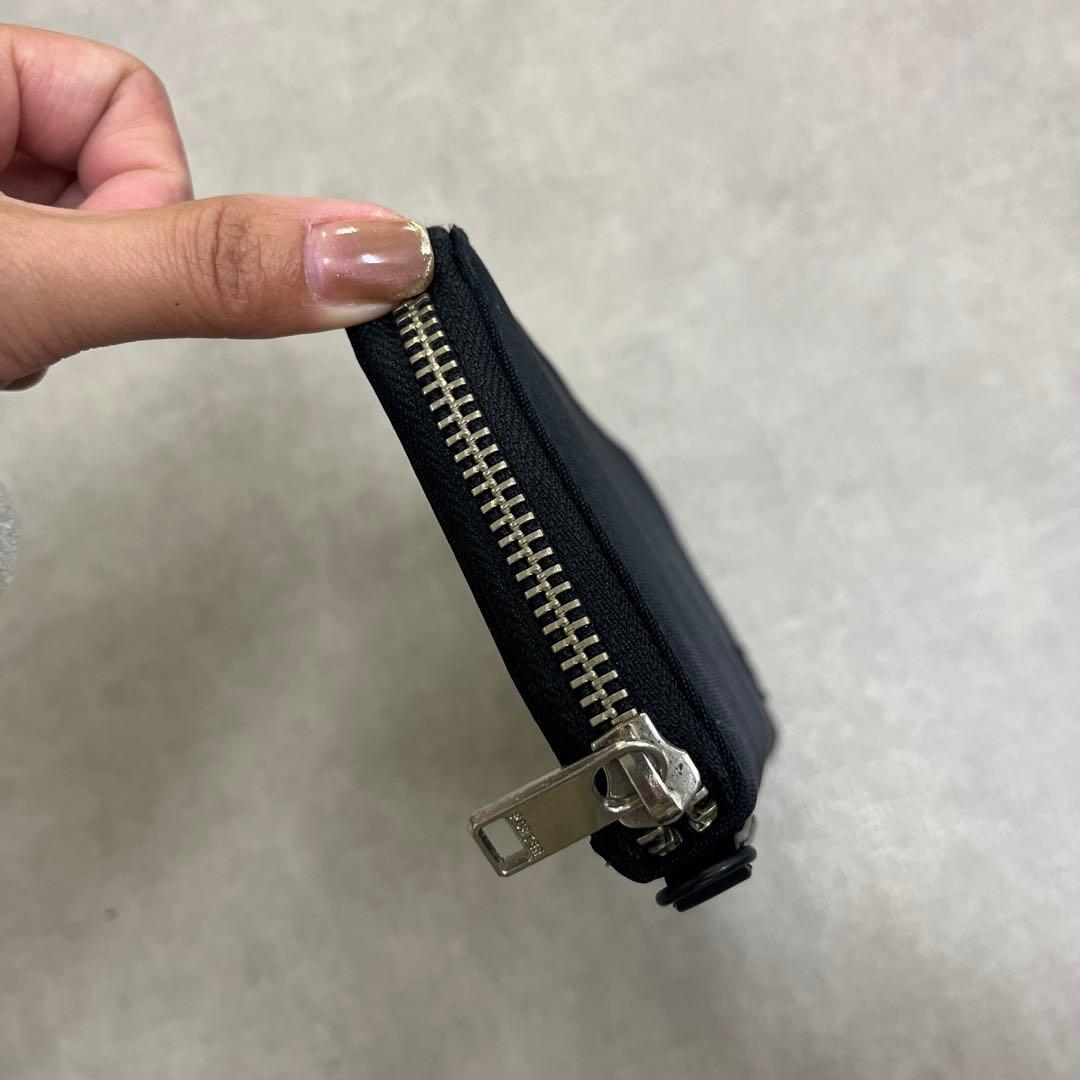 ポーター PORTER 吉田カバン 長財布 ラウンドファスナー 黒 ナイロン