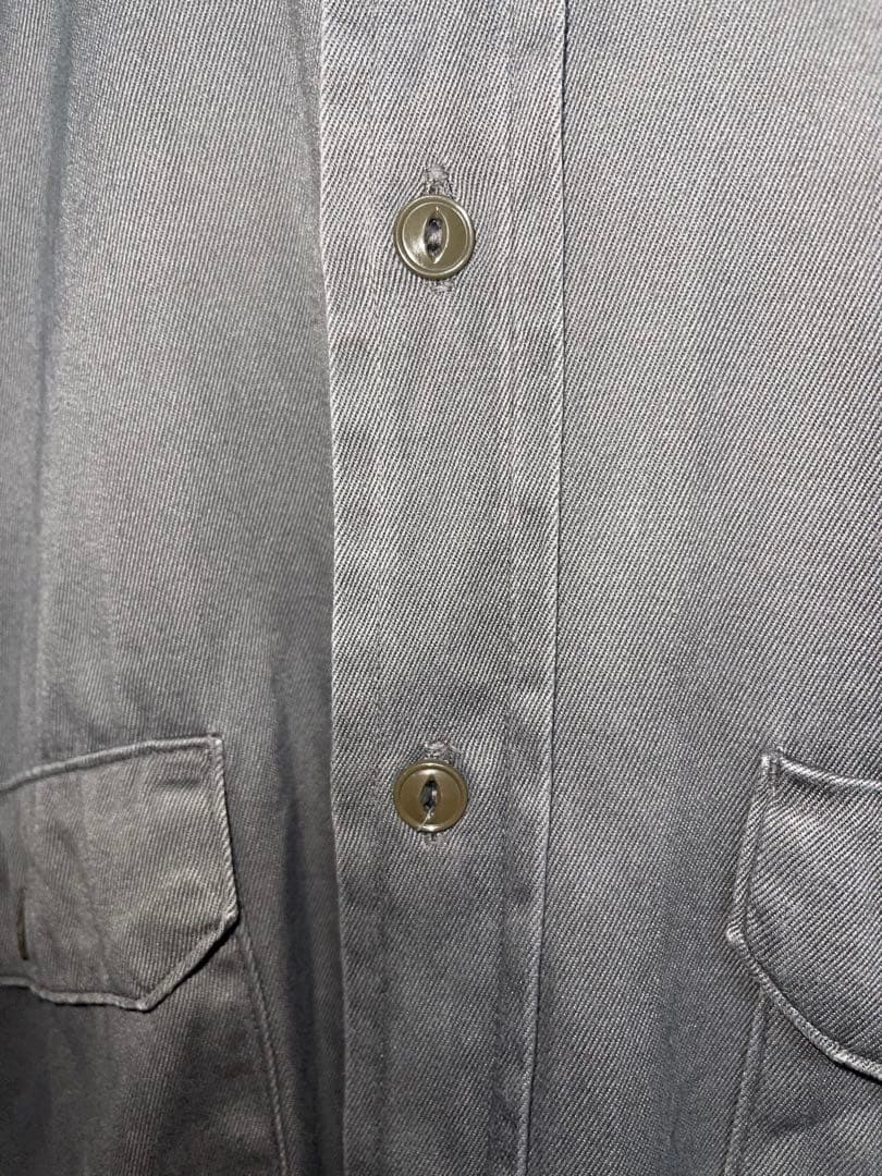 HERCULES ヘラクレス　ワークシャツ　50s 60s マチ付き　猫目ボタン