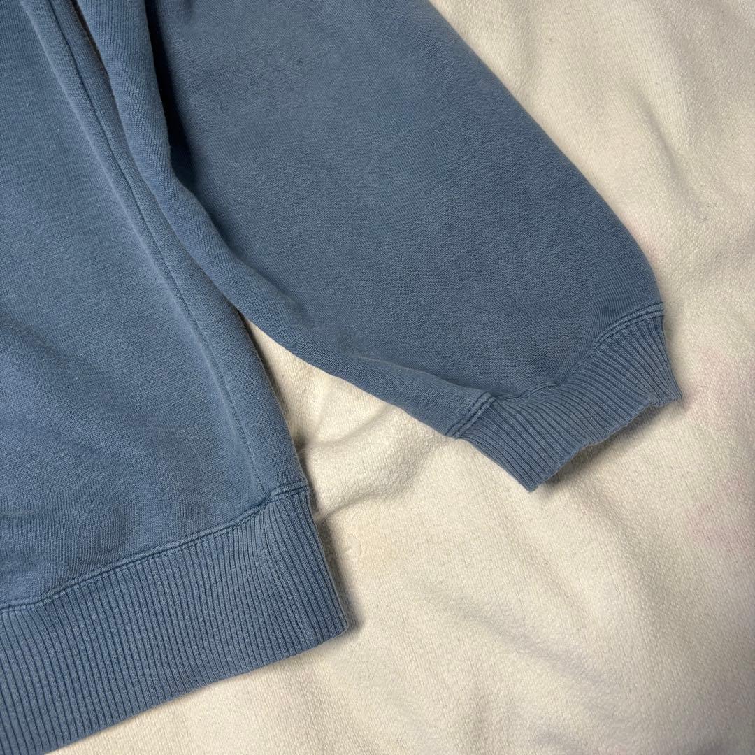 Old Quiksilver パーカー フェード バックロゴ オールドスケート