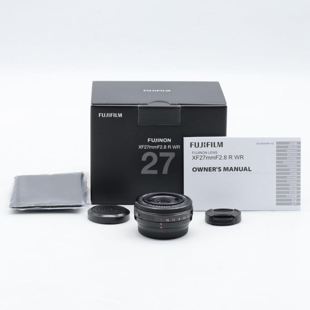 富士フイルム F XF27MMF2.8 R WR