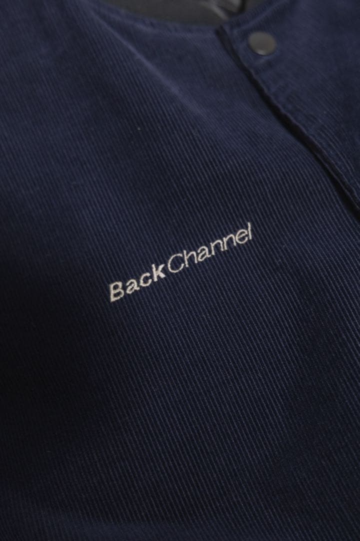 BackChannel コーデュロイ ジャンパー ネイビー