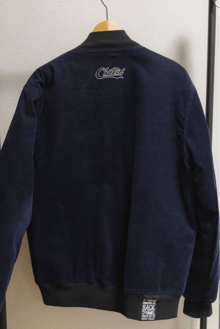 BackChannel コーデュロイ ジャンパー ネイビー