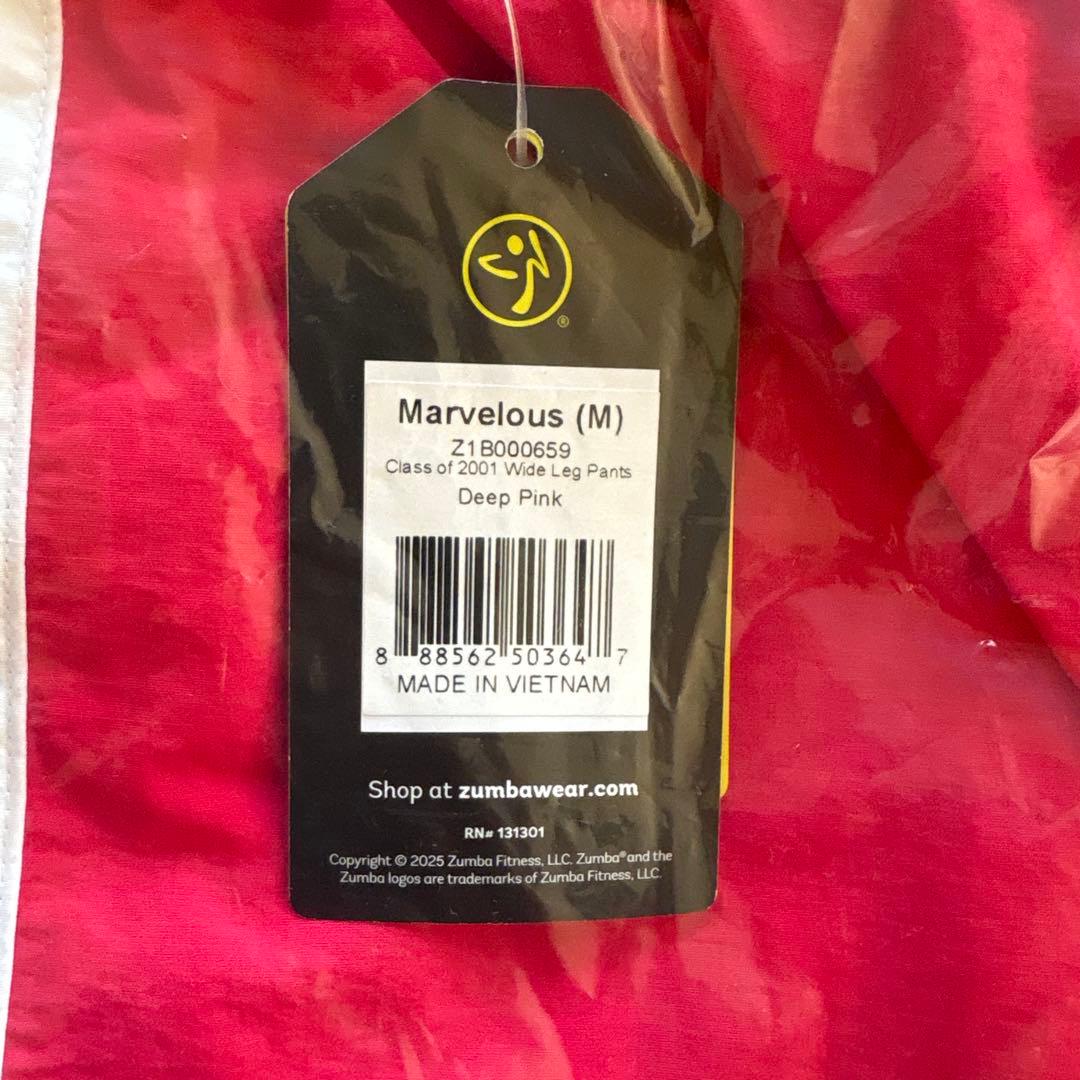 JWI購入正規品◎ZUMBA ズンバ ワイドレッグパンツ（M） ボトムス