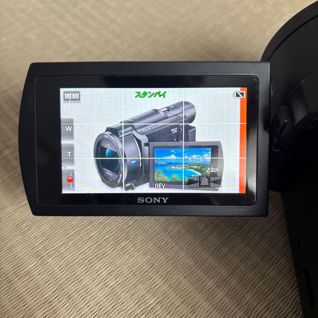 ビデオカメラ SONY 4K Handycam FDR AX60