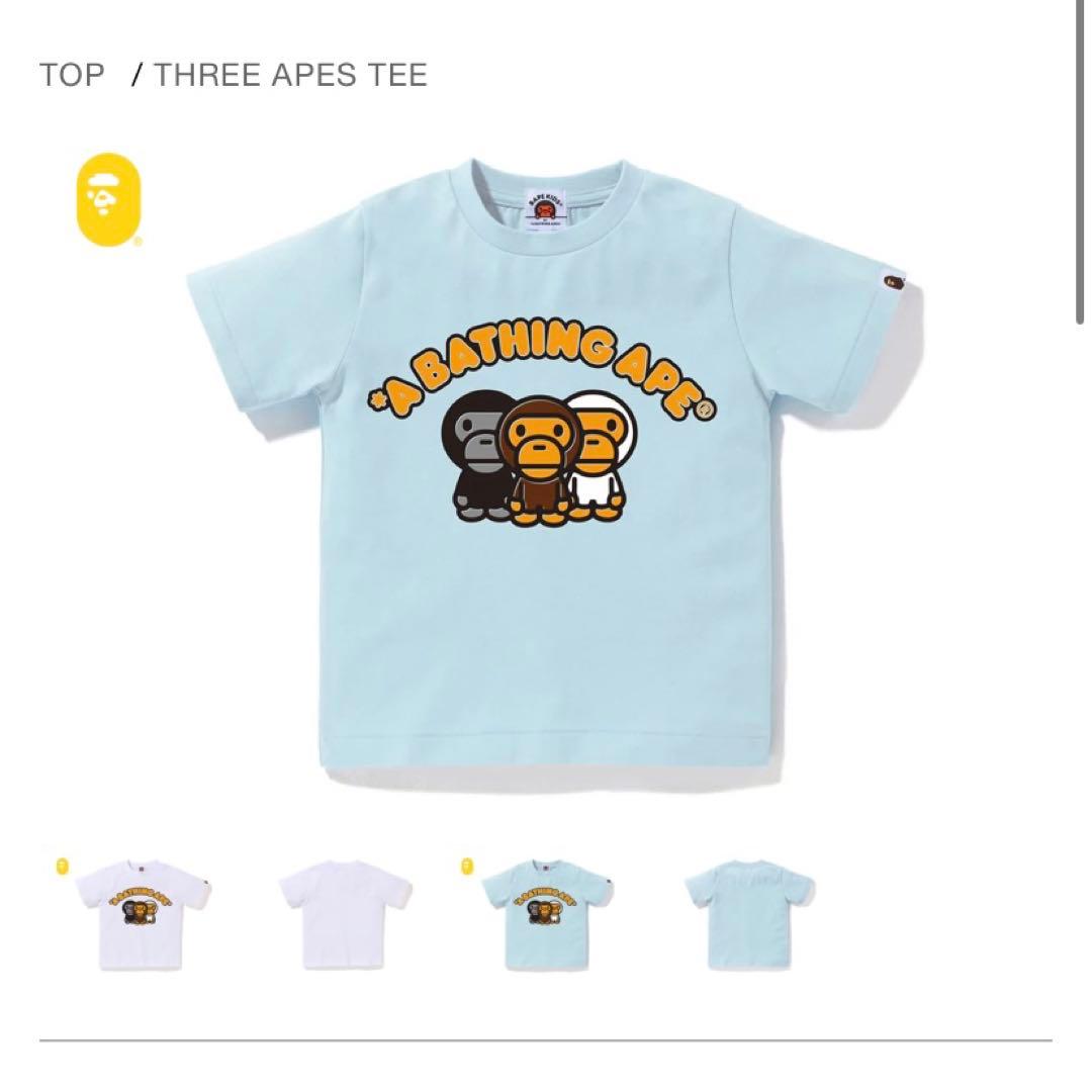 BATHING APE エイプ BAPE Tシャツ THREE APES TEE