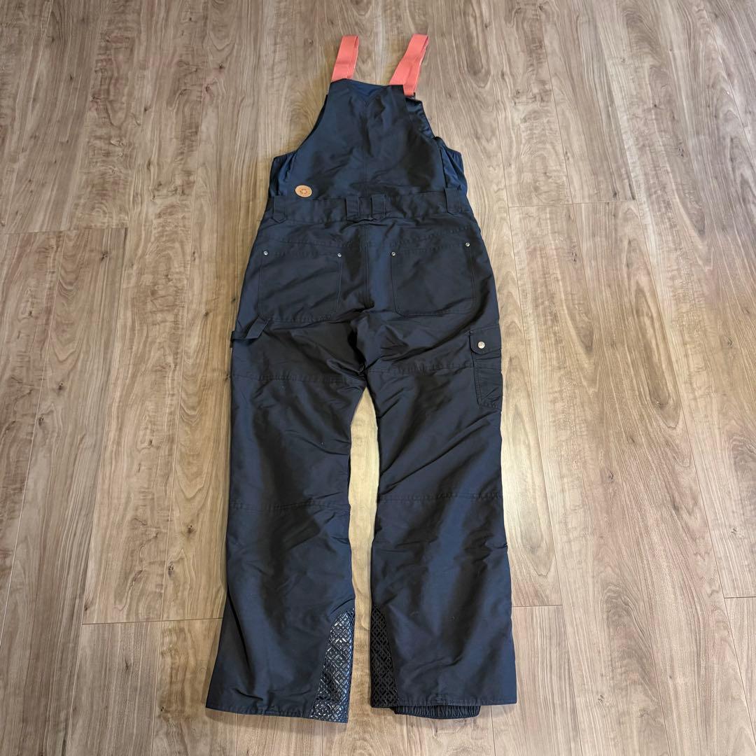 ピクチャーオーガニック ビブパンツ ブラック XLサイズ