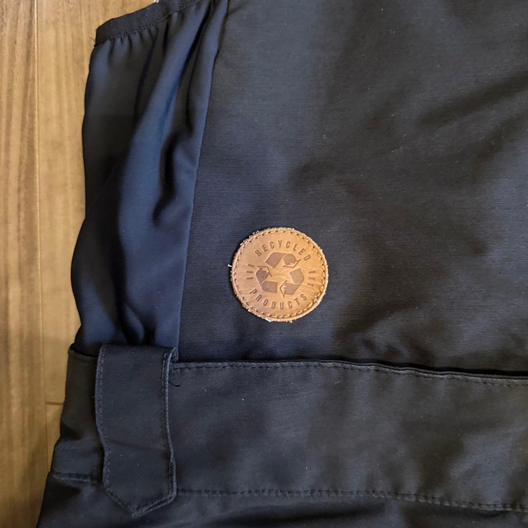 ピクチャーオーガニック ビブパンツ ブラック XLサイズ