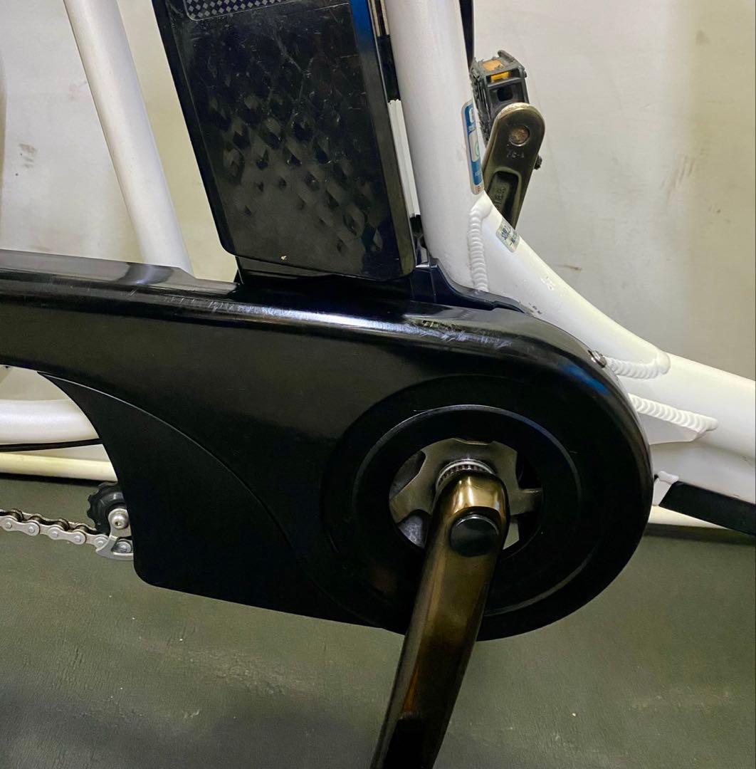 1年保証 新型　パナソニック　ギュット　20インチ　白色　電動アシスト自転車