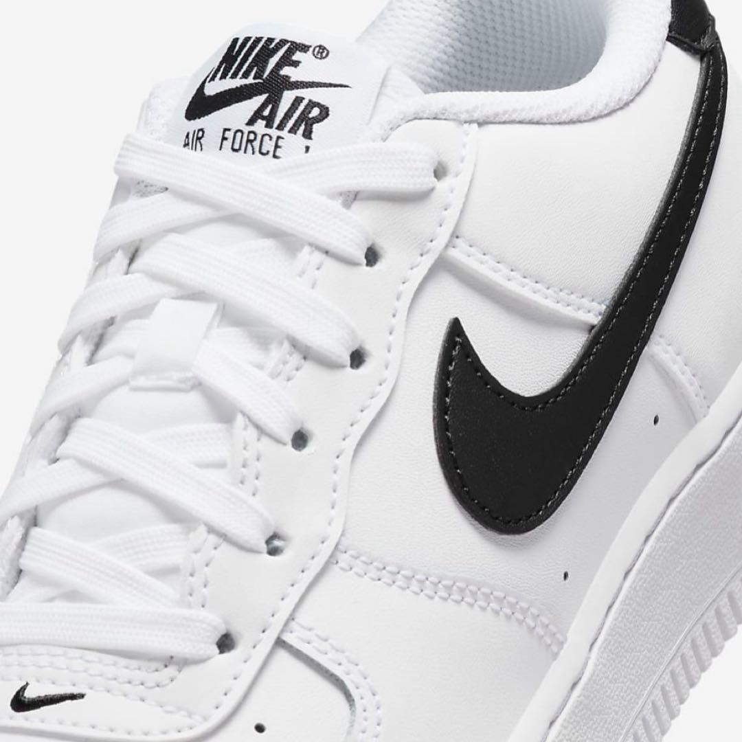 【新品23.5cm】NIKE｜エアフォース１GS｜ホワイト/ブラック