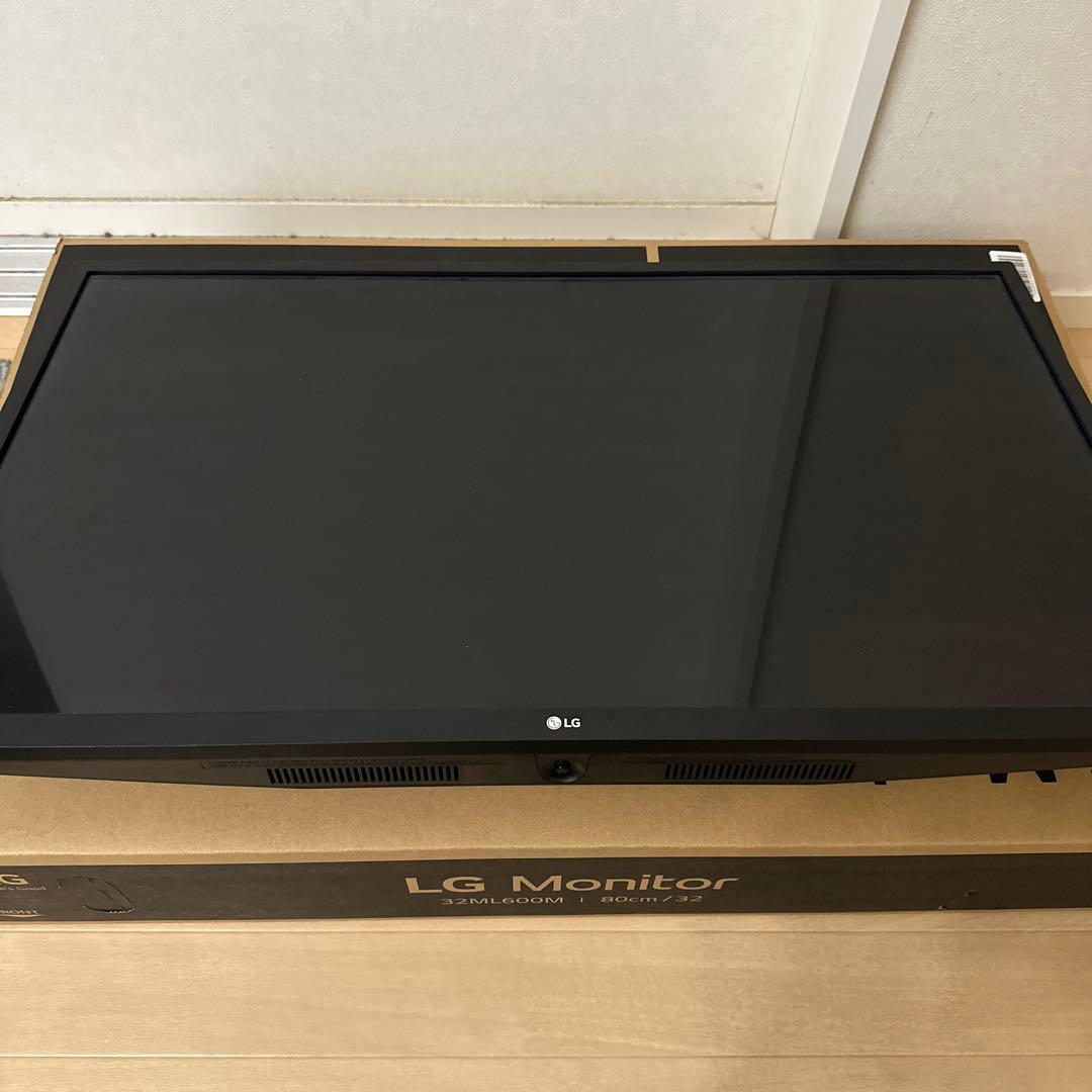動作確認済 LG モニター ディスプレイ 32ML600M-B 31.5インチ